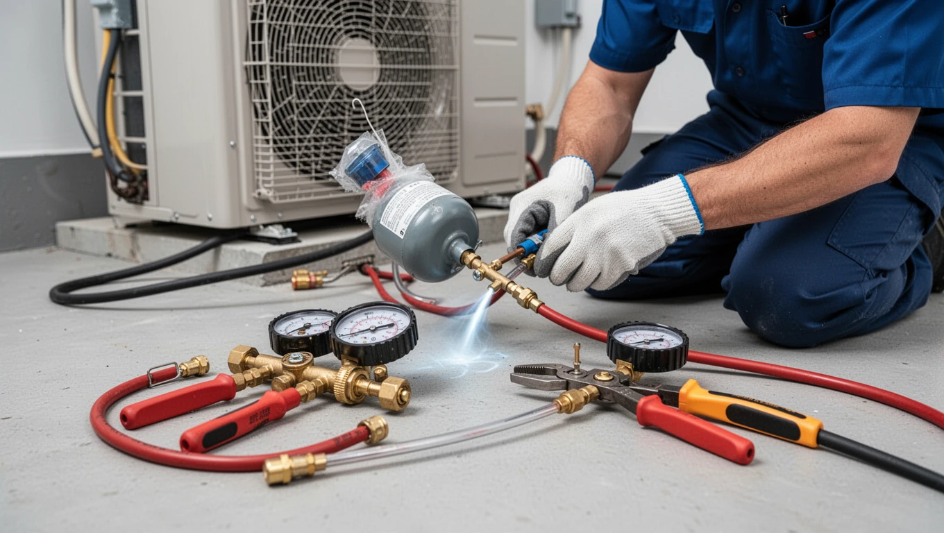 Refrigerant Leak Repair